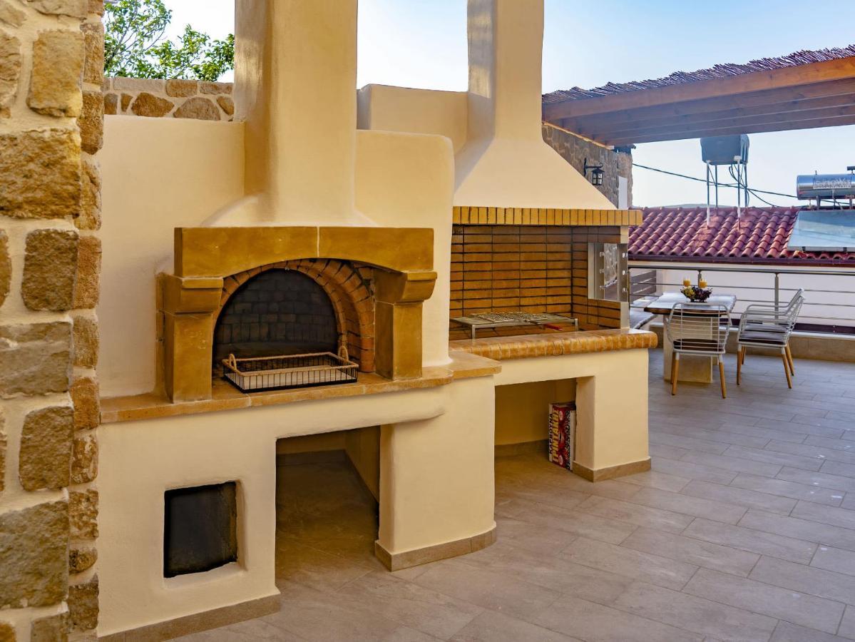 Kato Episkopi Aggel'S House - Stone House - Private Pool - Courtyard - Countryside Viewsヴィラ エクステリア 写真