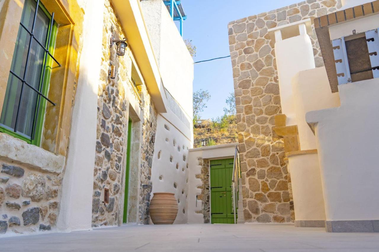 Kato Episkopi Aggel'S House - Stone House - Private Pool - Courtyard - Countryside Viewsヴィラ エクステリア 写真