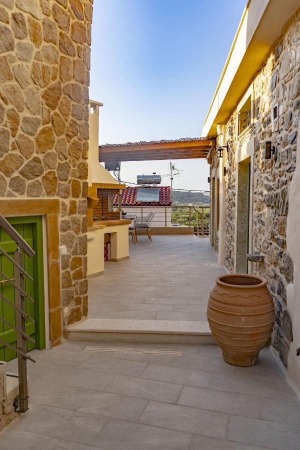 Kato Episkopi Aggel'S House - Stone House - Private Pool - Courtyard - Countryside Viewsヴィラ エクステリア 写真