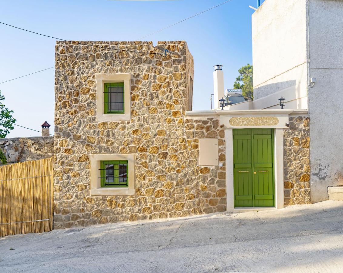 Kato Episkopi Aggel'S House - Stone House - Private Pool - Courtyard - Countryside Viewsヴィラ エクステリア 写真