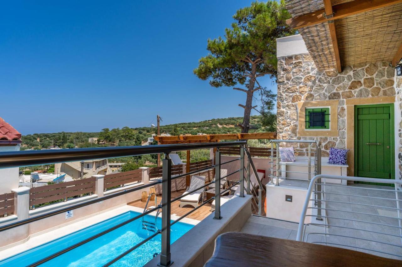 Kato Episkopi Aggel'S House - Stone House - Private Pool - Courtyard - Countryside Viewsヴィラ エクステリア 写真