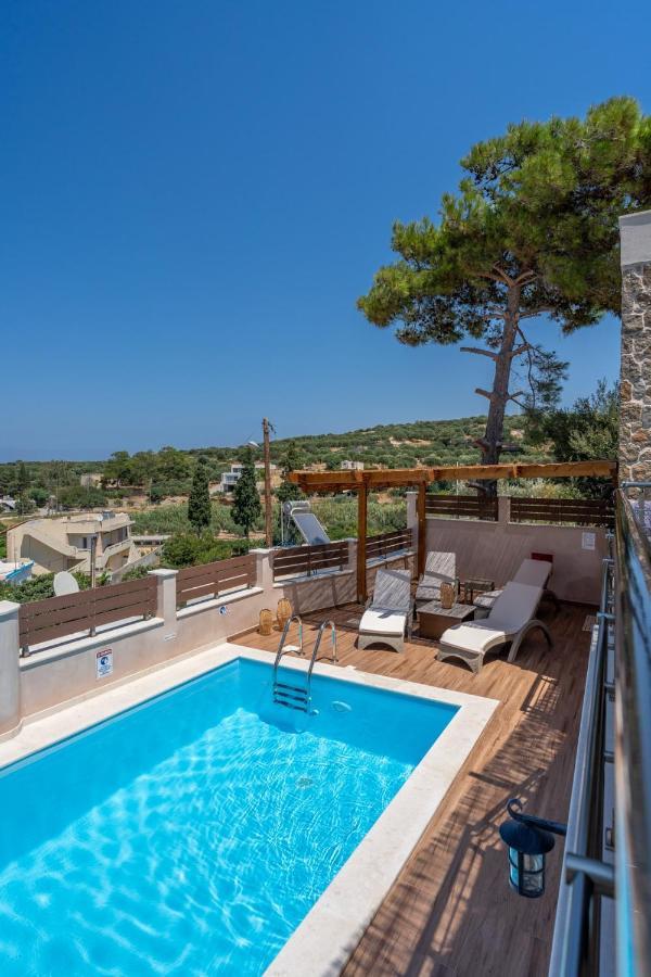Kato Episkopi Aggel'S House - Stone House - Private Pool - Courtyard - Countryside Viewsヴィラ エクステリア 写真