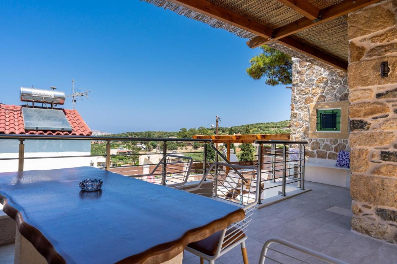 Kato Episkopi Aggel'S House - Stone House - Private Pool - Courtyard - Countryside Viewsヴィラ エクステリア 写真
