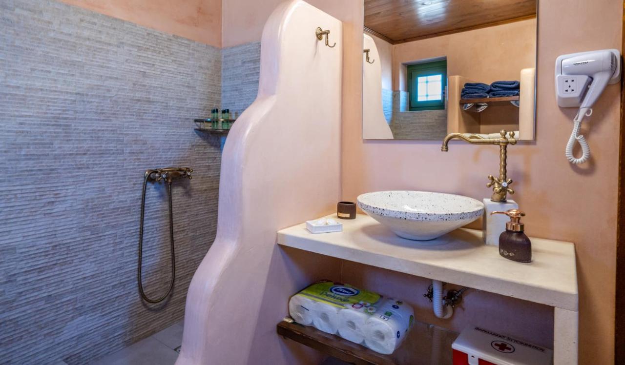 Kato Episkopi Aggel'S House - Stone House - Private Pool - Courtyard - Countryside Viewsヴィラ エクステリア 写真