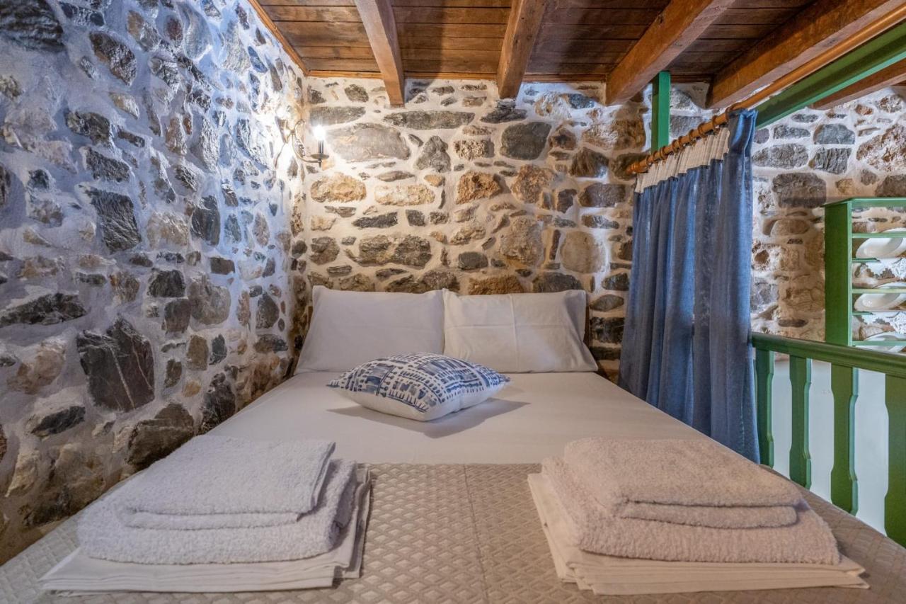 Kato Episkopi Aggel'S House - Stone House - Private Pool - Courtyard - Countryside Viewsヴィラ エクステリア 写真
